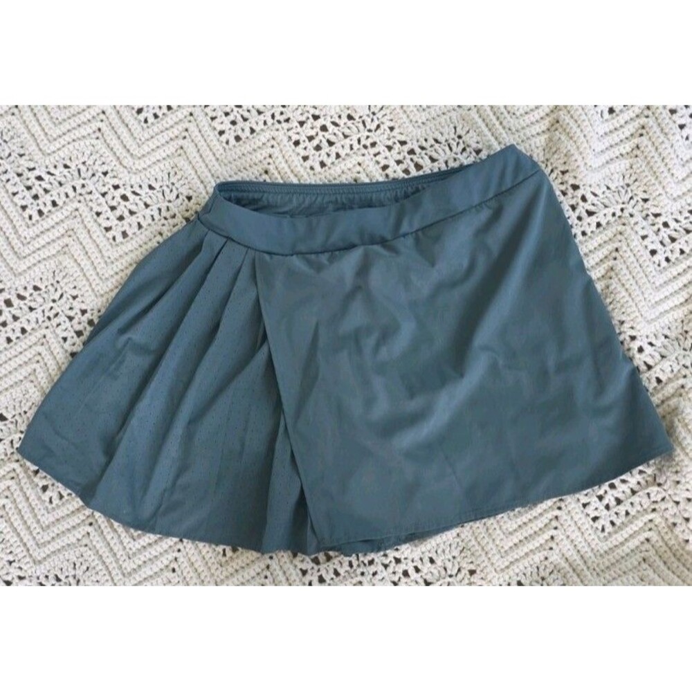Avia Women’s S Blue Gray Pleated Tennis Golf Pickleball Skort Built In Shorts